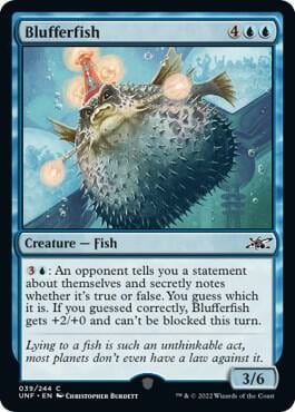 Blufferfish, Unfinity 39