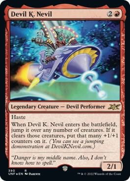 Devil K. Nevil (Galaxy Foil), Unfinity 390