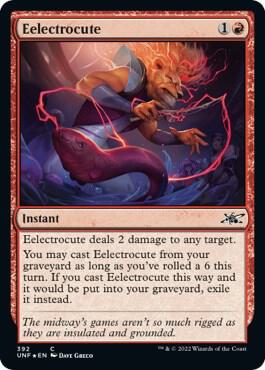 Eelectrocute (Galaxy Foil), Unfinity 392