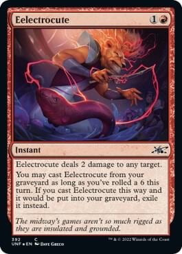 Eelectrocute (Galaxy Foil), Unfinity 392
