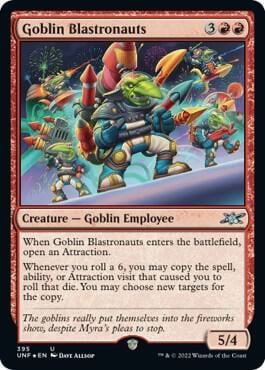 Goblin Blastronauts (Galaxy Foil), Unfinity 395