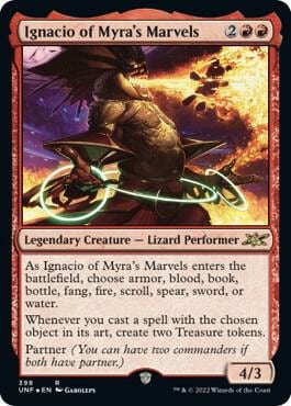 Ignacio of Myra's Marvels (Galaxy Foil), Unfinity 398