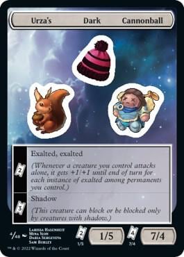 Urza's Dark Cannonball, Unfinity 4