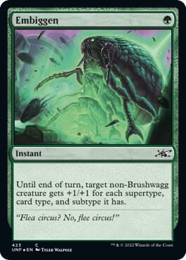 Embiggen (Galaxy Foil), Unfinity 423