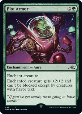 Plot Armor (Galaxy Foil), Unfinity 438
