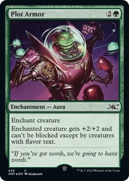 Plot Armor (Galaxy Foil), Unfinity 438