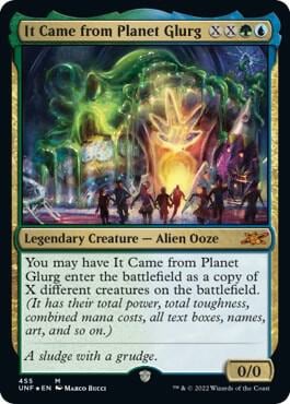 It Came from Planet Glurg (Galaxy Foil), Unfinity 455