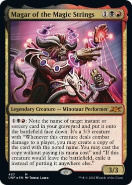 Magar of the Magic Strings (Galaxy Foil), Unfinity 457