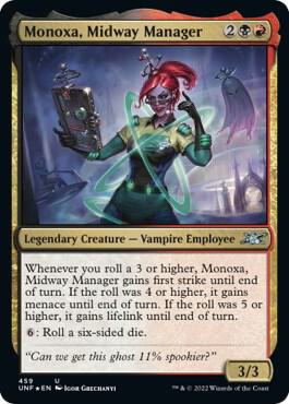 Monoxa, Midway Manager (Galaxy Foil), Unfinity 459
