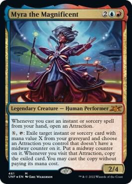 Myra the Magnificent (Galaxy Foil), Unfinity 461