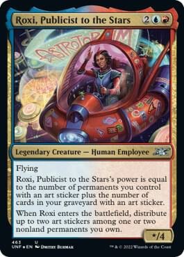 Roxi, Publicist to the Stars (Galaxy Foil), Unfinity 463