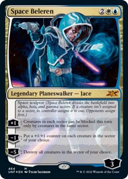 Space Beleren (Galaxy Foil), Unfinity 464