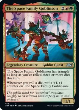 The Space Family Goblinson (Galaxy Foil), Unfinity 465