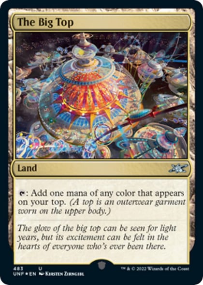 The Big Top (Galaxy Foil), Unfinity 483