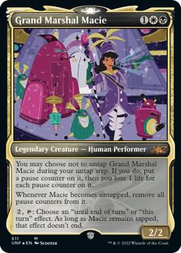 Grand Marshal Macie (Showcase) (Galaxy Foil), Unfinity 511
