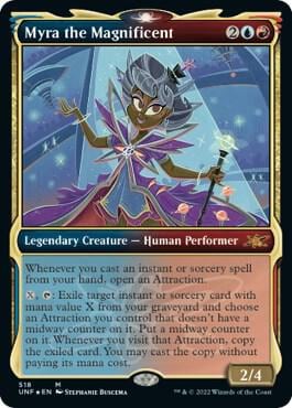 Myra the Magnificent (Showcase) (Galaxy Foil), Unfinity 518