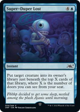 Super-Duper Lost, Unfinity 59