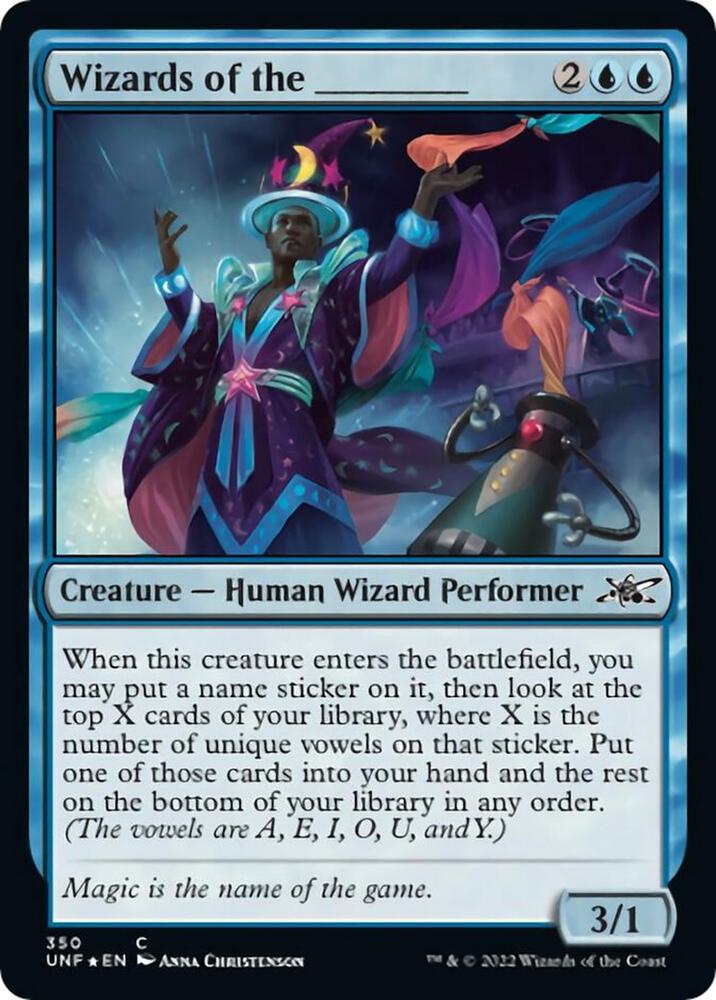Wizards of the _______, Unfinity 64