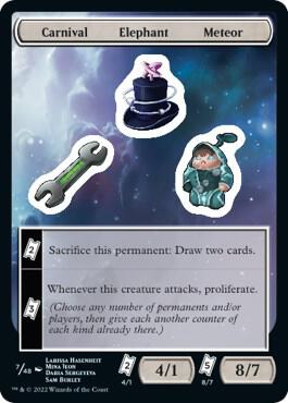 Carnival Elephant Meteor, Unfinity 7