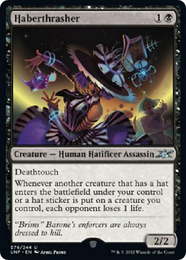 Haberthrasher, Unfinity 76