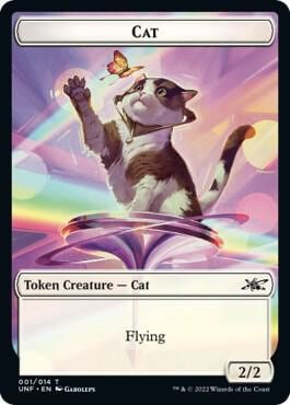 Cat // Food (11) Double-sided Token, Unfinity #449760