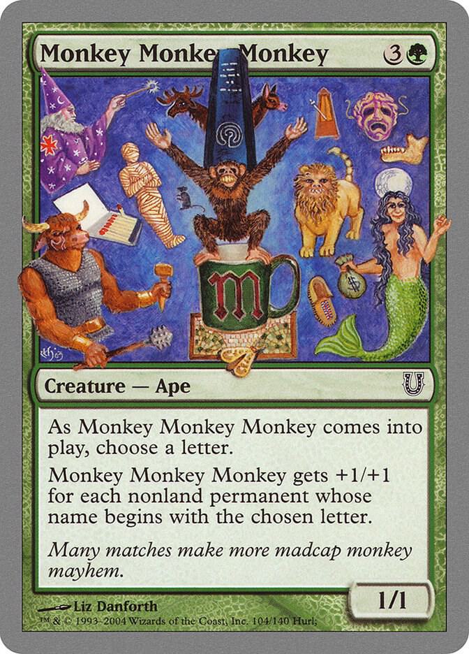 Monkey Monkey Monkey, Unhinged 104