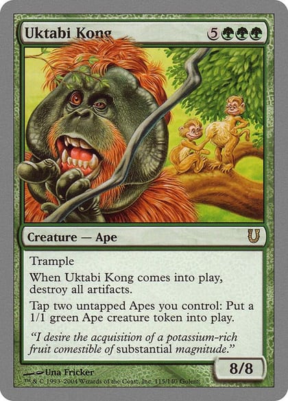 Uktabi Kong, Unhinged 115