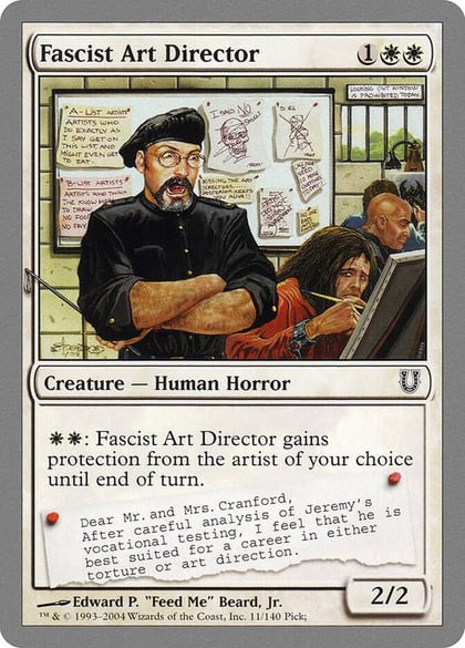 Fascist Art Director, Unhinged 11