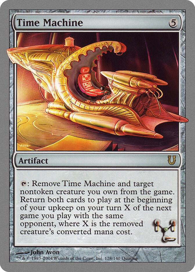 Time Machine, Unhinged 128