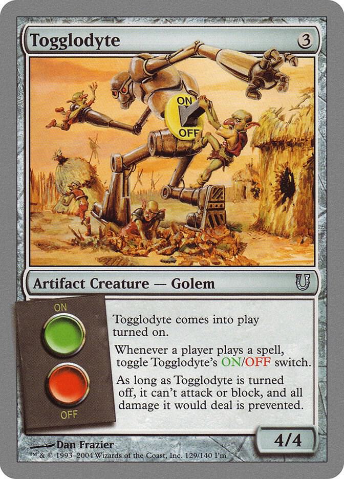 Togglodyte, Unhinged 129