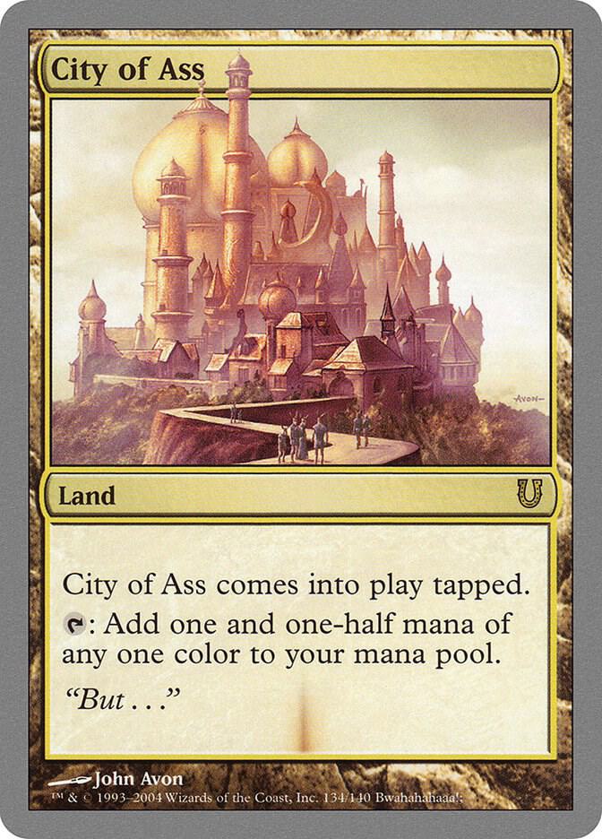 City of Ass, Unhinged 134