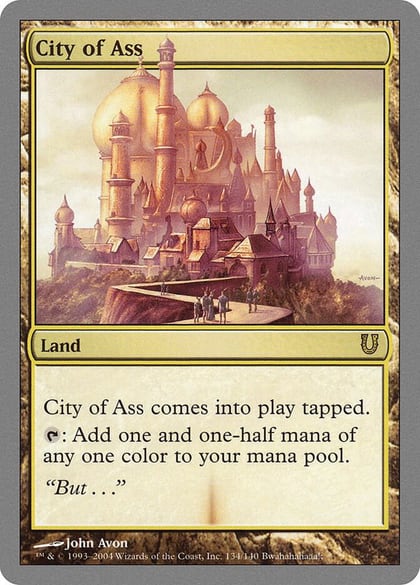 City of Ass, Unhinged 134