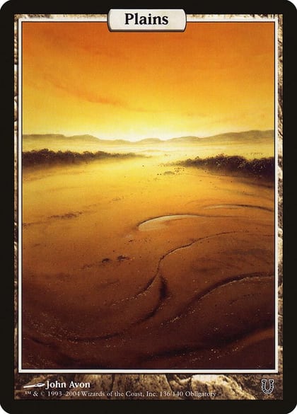 Plains - Full Art, Unhinged 136