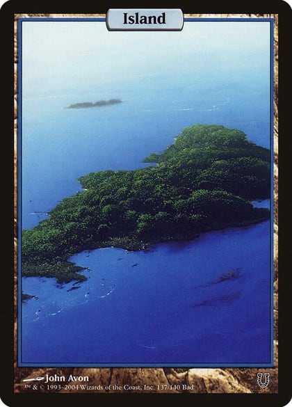 Island - Full Art, Unhinged 137