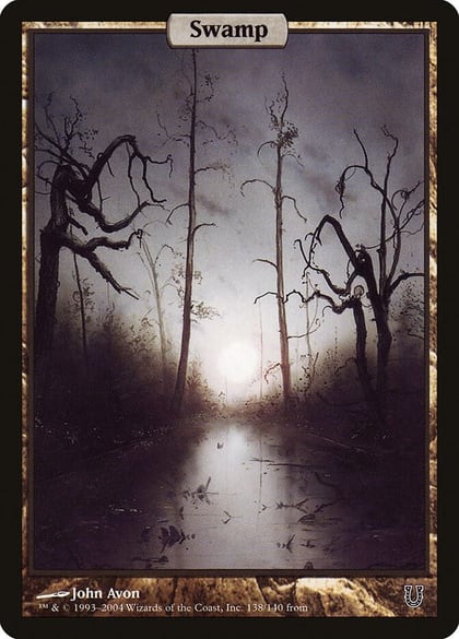 Swamp - Full Art, Unhinged 138