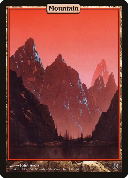 Mountain - Full Art, Unhinged 139