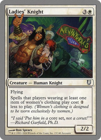 Ladies' Knight, Unhinged 15