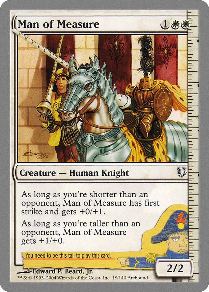 Man of Measure, Unhinged 18