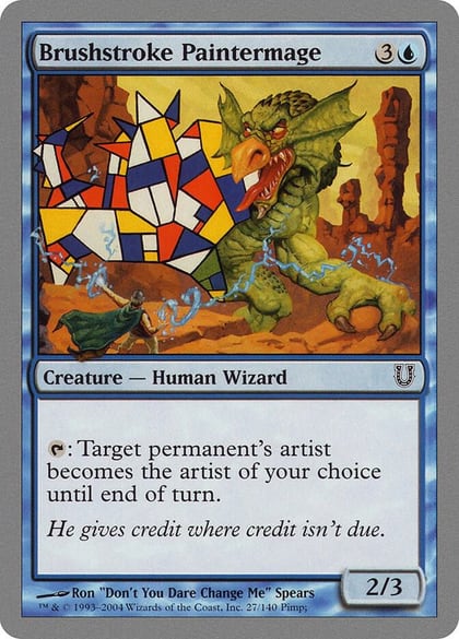 Brushstroke Paintermage, Unhinged 27