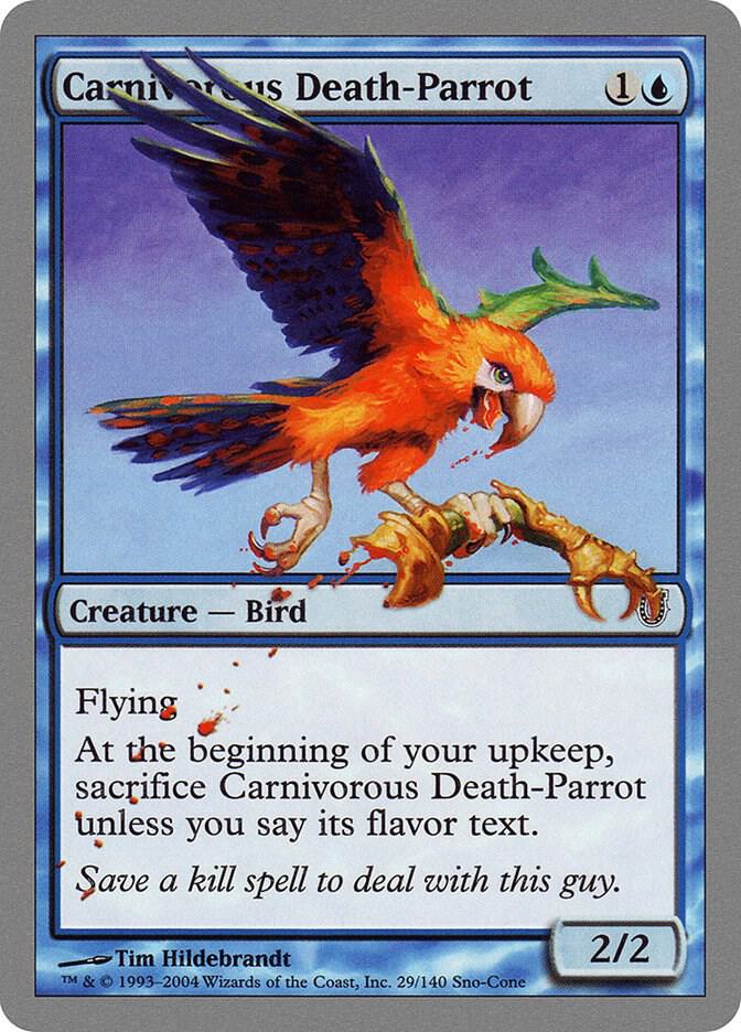 Carnivorous Death-Parrot, Unhinged 29