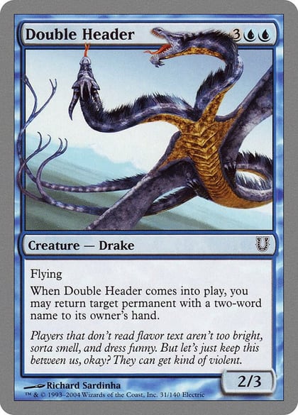 Double Header, Unhinged 31