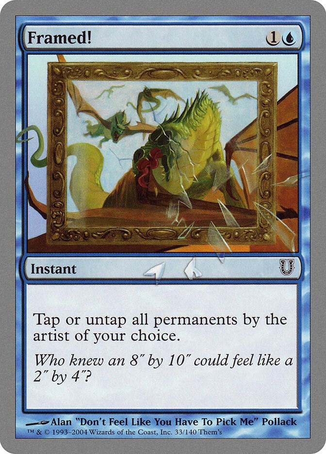 Framed!, Unhinged 33