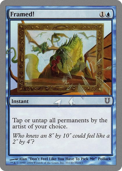 Framed!, Unhinged 33