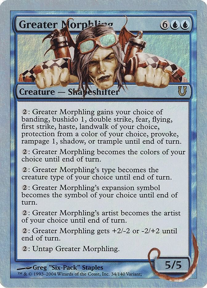 Greater Morphling, Unhinged 34