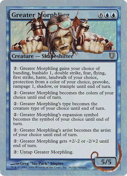 Greater Morphling, Unhinged 34