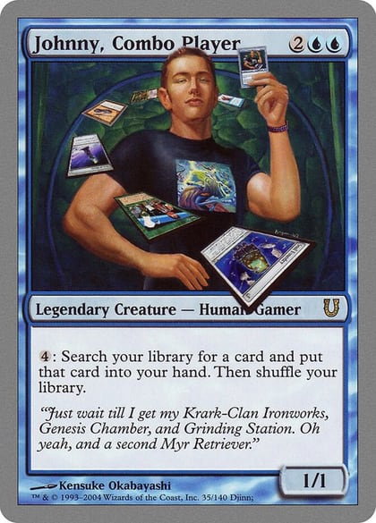 Johnny, Combo Player, Unhinged 35