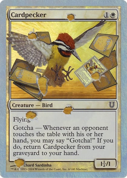 Cardpecker (Alternate Foil), Unhinged 4