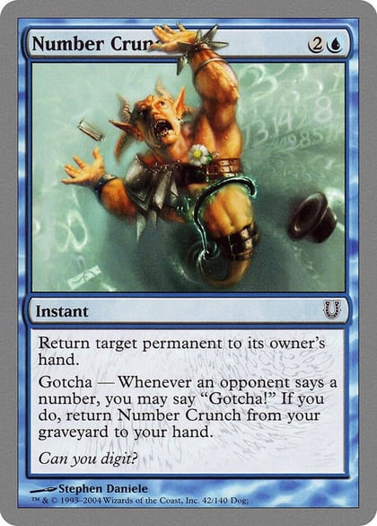 Number Crunch, Unhinged 42