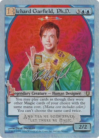 Richard Garfield, Ph.D. (Alternate Foil), Unhinged 44