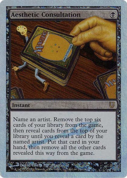 Aesthetic Consultation (Alternate Foil), Unhinged 48